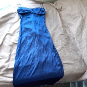 Blue Prom dress